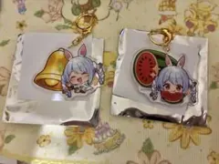 兎田ぺこら 誕生日記念グッズ 2025 アクリルキーホルダー 2個セット