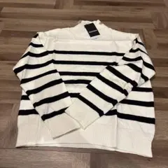 花*様 レディース セーター ニット ハイネック 長袖