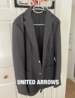 UNITED ARROWS２B銀メタルボタン１枚仕立てアンコンジャケット