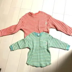 BREEZE 姉弟オソロい 厚手ロンティーセット