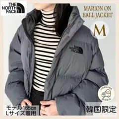 SALL‼️ノースフェイス マリオン　オンボールジャケット　グレー　韓国限定M