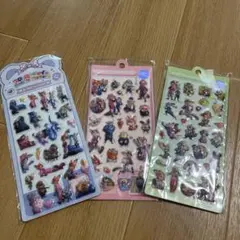 ズートピアの3D立体シール