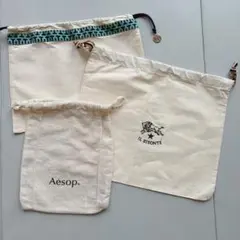 Aesop イルビゾンテ トリーバーチ 巾着 3点セット
