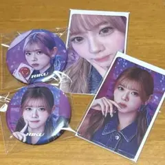 NiziU リク　缶バッジ　缶バッチ　トレカ　フォトカード　ポップアップ