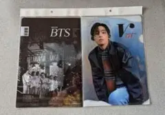 BTS V Kim Tae Hyung オールクリアファイル 2枚セット