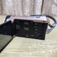 ビデオカメラ 本体 ホワイト(JUNK NOT WORKING) - メルカリ