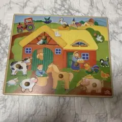 チェローナ　chelona パズル　木製　知育玩具　まきば　農場
