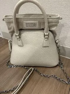 Maison Margiela 5AC ミニバッグ ホワイト お値下げ⭕️のサムネイル