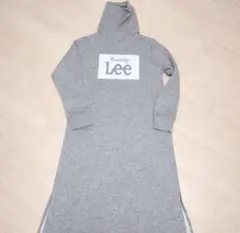 新品 Buddy Lee フード付きマタニティワンピース グレー 授乳服