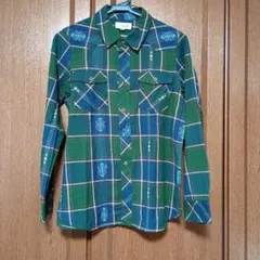 h*h様 TITICACA 長袖 チェックシャツ 刺繍 Mサイズのサムネイル