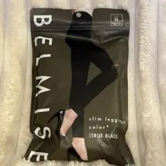 BELMISE スリムレギンス TRUE BLACK L/LL