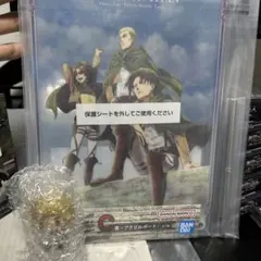 進撃の巨人　一番くじ　c賞　アクリルボード　I賞ちょこのっこフィギュアセット