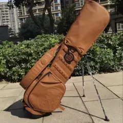 ジーフォア ゴルフ ボストンバッグ&ショルダーバッグ 2点セット 茶色 ジーフォア ゴルフ ボストンバッグ&ショルダーバッグ 2点セット 茶色