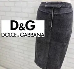 D&G ドルガバ タイトスカート ドルチェ&ガッバーナ ドルガバ DOLCE&GABBANA タイトスカート