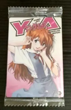 エヴァンゲリオン 限定 ウエハースカード アスカ ヤングエース 3枚セット エヴァンゲリオン 限定 ウエハースカード シンジ レイ アスカ