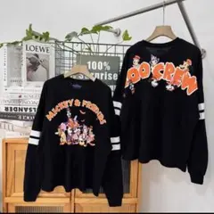 XL サイズ　ディズニー　ミッキー＆フレンズ 長袖Tシャツ ハロウィン