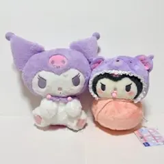 サンリオキャラクターズ ふんわりおすわりドール ラテクマベビーおくるみ2 クロミ