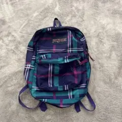 JANSPORT チェック柄リュック　バックパック