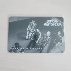 Official髭男dism ポップアップ　韓国 トレカ