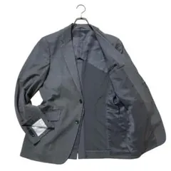 THEORY テーラードジャケット　アンコン　灰色　グレー　M 日本製　本切羽