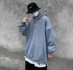 メンズ パーカー トップス アウター アゲ花 オーバーサイズ WEGO HARE