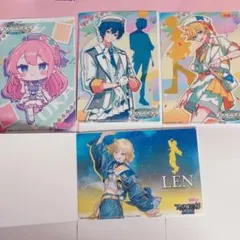 マジカルミライ2024 2025クリアビジュアルポスター 鏡音レン KAITO