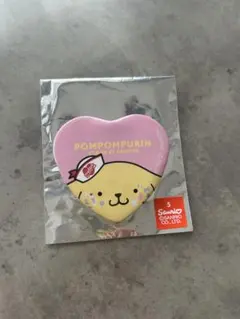 ポムポムプリン ハート型ピンバッジ　The Heart-Melter Boys