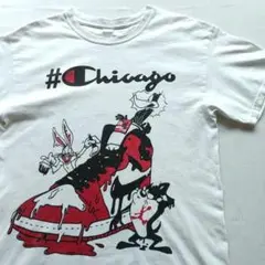 GILDAN ルーニー・テューンズ エアジョーダン パロディTシャツ ムービーTのサムネイル