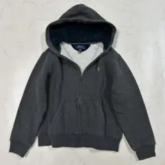 Ralph Lauren 裏起毛　現行タグ　グレー パーカー　160cm