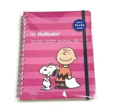 【プラザ限定】スヌーピー PEANUTS ロルバーン　ポケット付メモ L