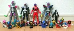 フィギュアまとめ売り ヒーロー戦隊、仮面ライダーセット