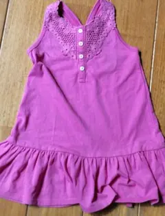 Ralph Lauren ピンクタンクトップワンピース 18M