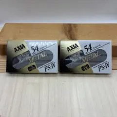 【まとめて希少】AXIA K L メタルポジション 1997/平成9/AXIA/PS METAL 60/メタルポジション/カセットテープ
