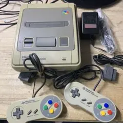 動作確認済みNintendo ニンテンドースーパーファミコン本体　コントローラー