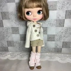 ブライスアウトフィット♡ニットショートジャケット/アイボリー＆ショートパンツ