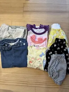 女の子キッズ服8点（70cm〜95cm)