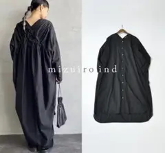 ✨タグ付・未使用品✨ミズイロインド バテンレースワイドシャツ