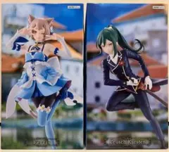 Re:ゼロ　リゼロ　王選候補者と騎士フィギュア　クルシュ　フェリス　ＧｉＧＯ限定