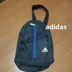 adidas ボディバッグ ブラック/ブルーのサムネイル