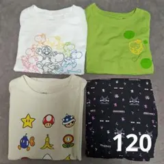 ユニクロ　キッズ　半袖　Tシャツ　パンツ　まとめ売り　120cm