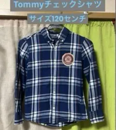 TOMMY チェックシャツ　サイズ120センチ　トミー