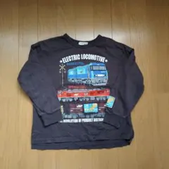 キッズ NAUGHTY COMPANY 鉄道 長袖 Tシャツ ロンＴ 120cm