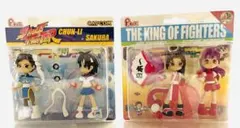 ピンキーストリート　Ｐキャラ　不知火舞＆麻宮アテナ 春麗&さくら（未開封品）