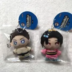 鬼滅の刃　Chibiぬいマスコット　狛治&恋雪