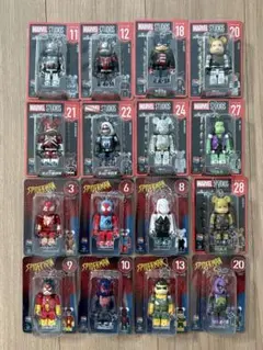 Happyくじ BE@RBRICK MARVEL ベアブリック賞　16点