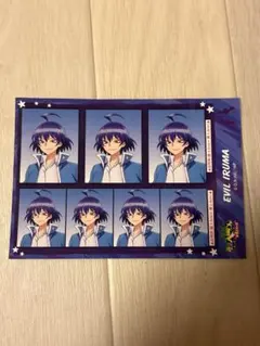 魔入りました！入間くん 悪入間 証明写真風ステッカー　10/10まで