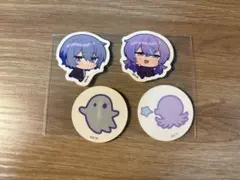 にじさんじ　まねきねこ　秋日和　ステッカー　星導ショウ　小柳ロウ