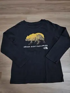 お値下げ☆THE NORTH FACE 長袖カットソー ブラック　120