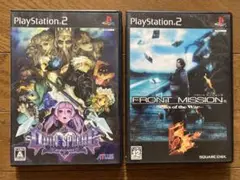 オーディンスフィア フロントミッション5 プレイステーション2 PS2