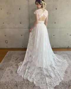【クリーニング済】THE URBAN BLANCHEウェディングドレス WD10